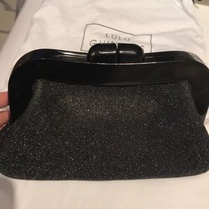 Lulu Guinness sparkly dress clutch